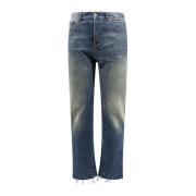 Rechte Jeans Gucci , Blue , Heren