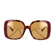 Gucci Gg1029Sa 003 Zonnebril Gucci , Red , Dames