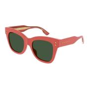 Betoverende Rome Cat-Eye Zonnebril Gucci , Pink , Dames