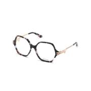 Gekleurde Havana Bril Guess , Brown , Dames