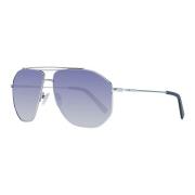 Zilveren Aviator Zonnebril voor Mannen Guess , Gray , Unisex