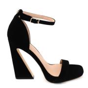 Elegante High Heel Sandalen Guess , Black , Dames