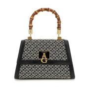 Logo Handtas Guess , Black , Dames