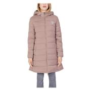 Down Jackets Guess , Pink , Dames