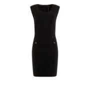 Zwarte Bodycon Jurk Guess , Black , Dames