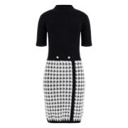 Paarse Trui Jurk voor Dames Guess , Black , Dames