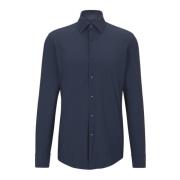 Shirts Hugo Boss , Blue , Heren