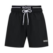 Casual Shorts Hugo Boss , Black , Heren