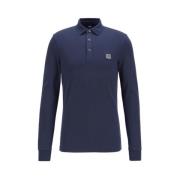 Polo Shirts Hugo Boss , Blue , Heren