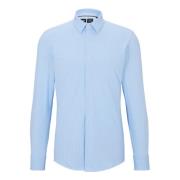 Normaal Overhemd Hugo Boss , Blue , Heren