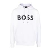 Sullivan Hoodie Hugo Boss , White , Heren