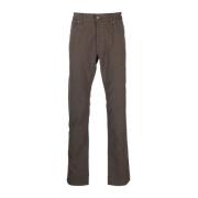 Slim-fit Trousers Hugo Boss , Brown , Heren