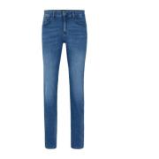 Moderne Slim-fit Jeans Hugo Boss , Blue , Heren