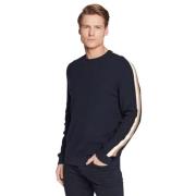 Relaxed Fit Crewneck Sweatshirt Hugo Boss , Blue , Heren