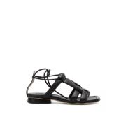 Flat Sandals Ixos , Black , Dames