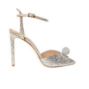 Sandalen met hoge hakken Jimmy Choo , Gray , Dames