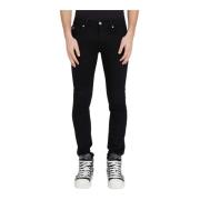 Moderne Slim-Fit Jeans John Richmond , Black , Heren