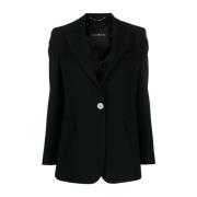 Blazer met één knoop John Richmond , Black , Dames