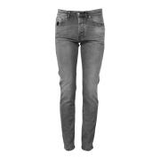Versleten straight leg jeans John Richmond , Gray , Heren