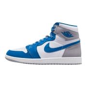 Retro High OG True Blue Sneakers Jordan , Blue , Heren