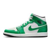 Lucky Green Mid-Top Sneakers Jordan , Green , Heren