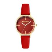 Gouden Dames Modehorloge Juicy Couture , Yellow , Dames