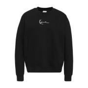 Heren Small Signature Sweatshirt Karl Kani , Black , Heren