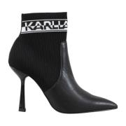Heeled Boots Karl Lagerfeld , Black , Dames