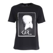 T-Shirts Karl Lagerfeld , Black , Dames