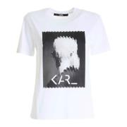 T-Shirts Karl Lagerfeld , White , Dames