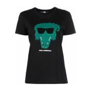 T-shirt Karl Lagerfeld , Black , Dames