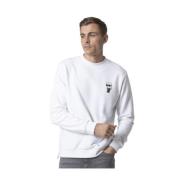 Iconische Witte Sweater Karl Lagerfeld , White , Heren
