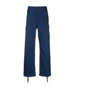 Blauwe Cargo Broek voor Heren Kenzo , Blue , Heren