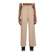 Wollen Pak Broek Kenzo , Beige , Dames