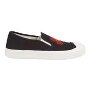 School Slip-On Sneakers Kenzo , Black , Heren