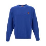 Blauwe Sweater Upgrade voor Mannen Kenzo , Blue , Heren