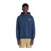 Blauwe Herenhoodies, Blijf stijlvol en comfortabel Kenzo , Blue , Here...