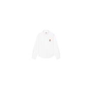 Slim `Boke Flower` Overhemd Kenzo , White , Dames
