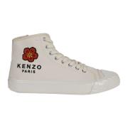 Hoge Top Sneakers - Crème Kenzo , Beige , Heren