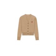 Vintage Stijl Cardigan Kenzo , Brown , Dames