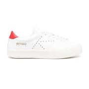 Lage Top Sneakers Kenzo , White , Dames