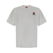 Bloemen Crest T-shirt Kenzo , White , Heren