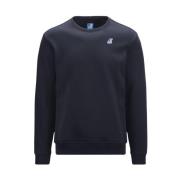 Auguste Poly Sweatshirt K-Way , Blue , Heren