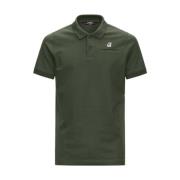 Briac Stretch Polo Shirt K-Way , Green , Heren