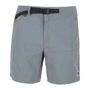 Cargo Bermuda Shorts K-Way , Gray , Heren