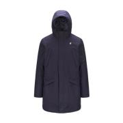 Remi Ripstop Prime Heren Parka K-Way , Blue , Heren