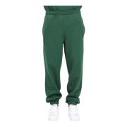 Groene Sportbroek - Handtekening Krokodil Patch Lacoste , Green , Here...