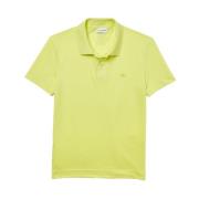Fluo Gele Polo Shirt Lacoste , Yellow , Heren