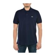 Blauw Regular Fit Polo Shirt voor Heren Lacoste , Blue , Heren