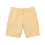 Logo Fleece Shorts Lacoste , Yellow , Heren